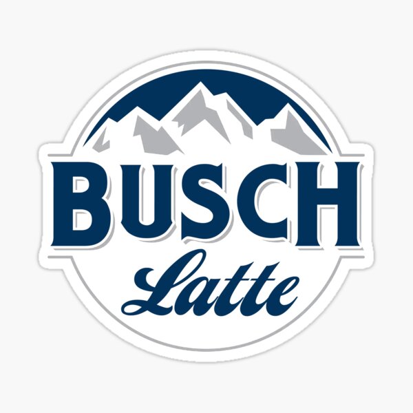 Busch Budweiser BLM Beer Can Sticker BUSCHHHHH 4FT Bud Black Matter Lives Light 