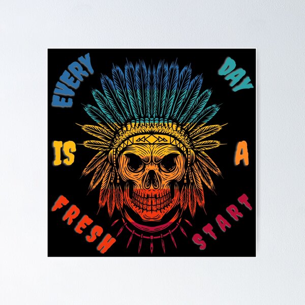 Item preview, Every day is a fresh start - inspirational words designed and sold by Akimatax ✯✯✯✯✯.