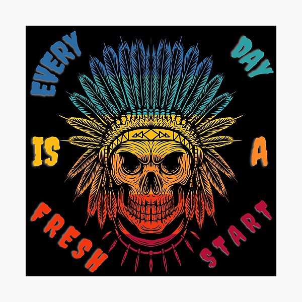 Item preview, Every day is a fresh start - inspirational words designed and sold by Akimatax ✯✯✯✯✯.