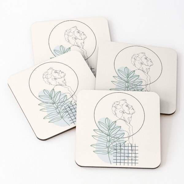 Item preview, Minimalistic floral boho lineart  designed and sold by CreativeStrand.