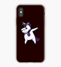 Einhorn tupfen iPhone-Hülle & Cover
