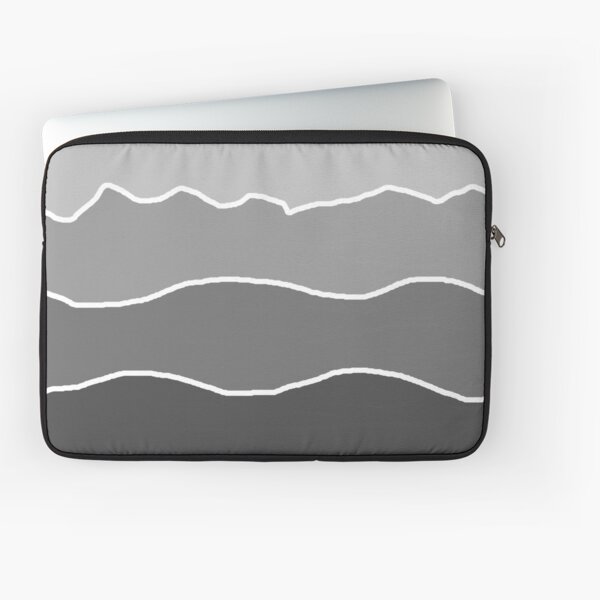 Landscape Staggered Grey Laptop Sleeve
