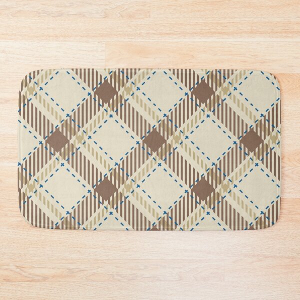 Item preview, Coffee break - brown plaid pattern designed and sold by FunnyChameleon.