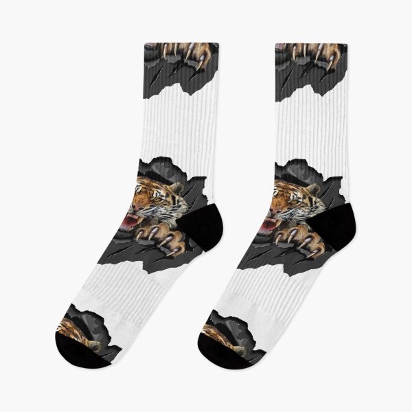 Item preview, Angry Tiger Attack designed and sold by hazaraart.