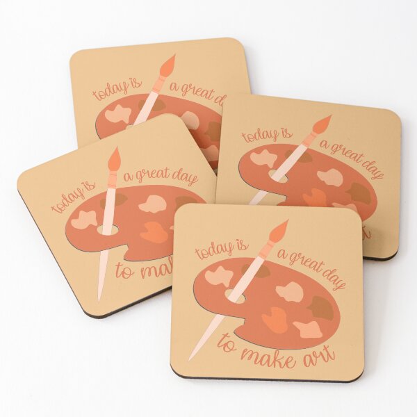 Item preview, Today Is A Great Day To Make Art Orange designed and sold by everything4eva.