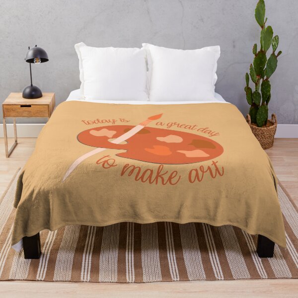 Item preview, Today Is A Great Day To Make Art Orange designed and sold by everything4eva.