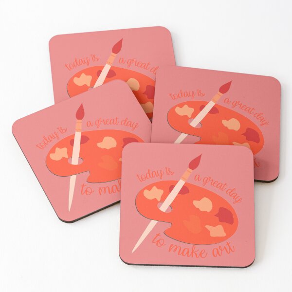 Item preview, Today Is A Great Day To Make Art Red designed and sold by everything4eva.