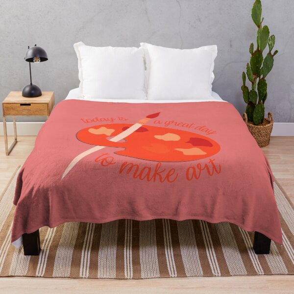Item preview, Today Is A Great Day To Make Art Red designed and sold by everything4eva.