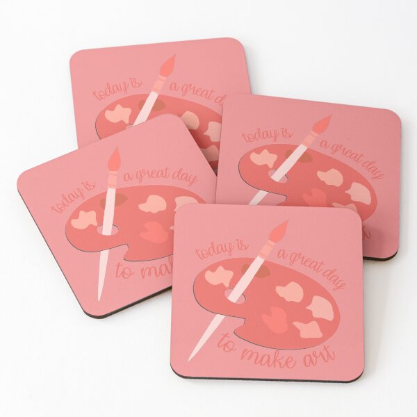 Item preview, Today Is A Great Day To Make Art Pink designed and sold by everything4eva.