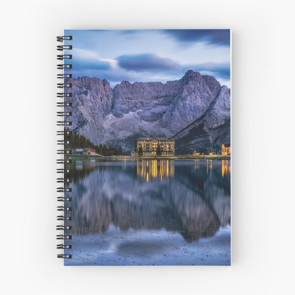 Item preview, Lake misurina and mount sorapis at Night designed and sold by aaronchoi.