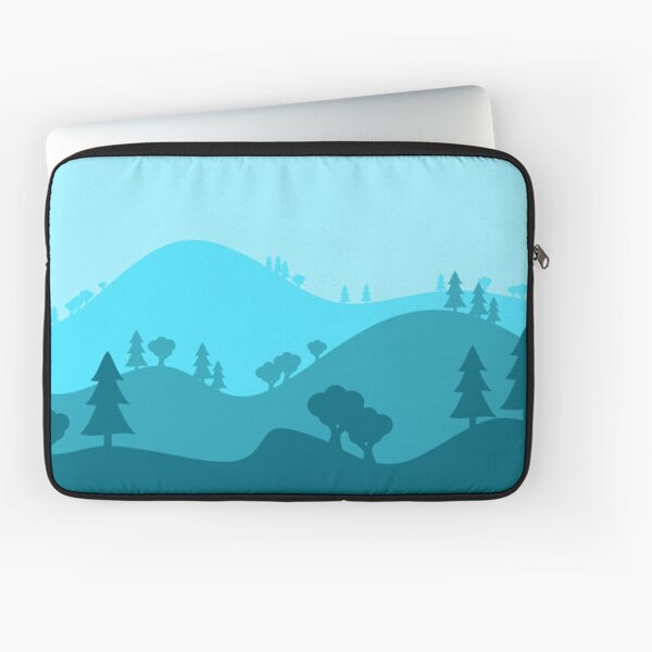 Landscape Blended Blue Laptop Sleeve