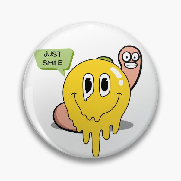 Item preview, worms in my brain just smile designed and sold by Mut-artist.