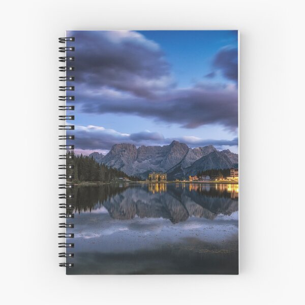 Item preview, Lake misurina and mount sorapis at Night designed and sold by aaronchoi.