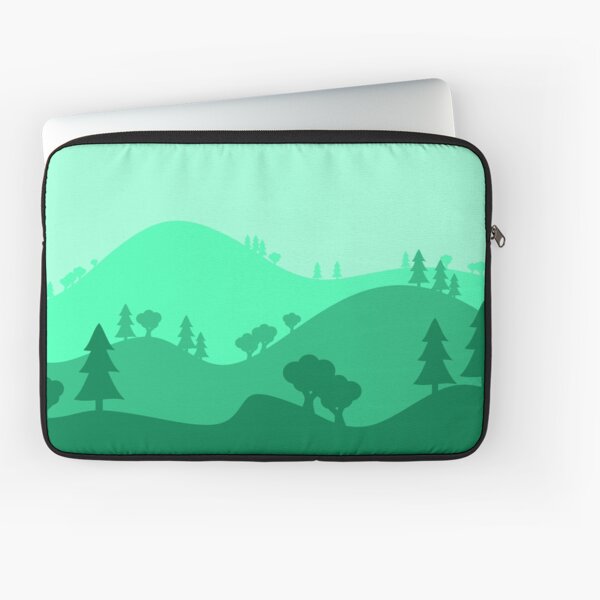 Landscape Blended Green Laptop Sleeve