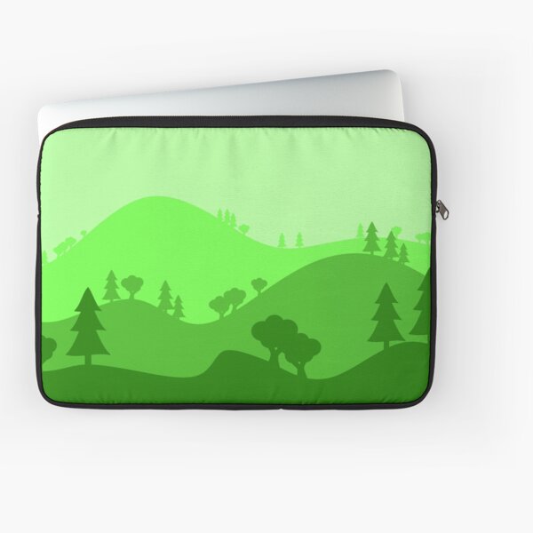 Landscape Blended Green 2 Laptop Sleeve