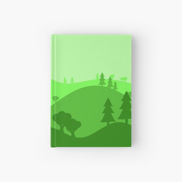 Landscape Blended Green 2 Hardcover Journal