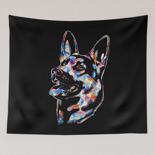 Item preview, Cool And Awesome Australian Shepherd Geometric designed and sold by UnknownArtistt.