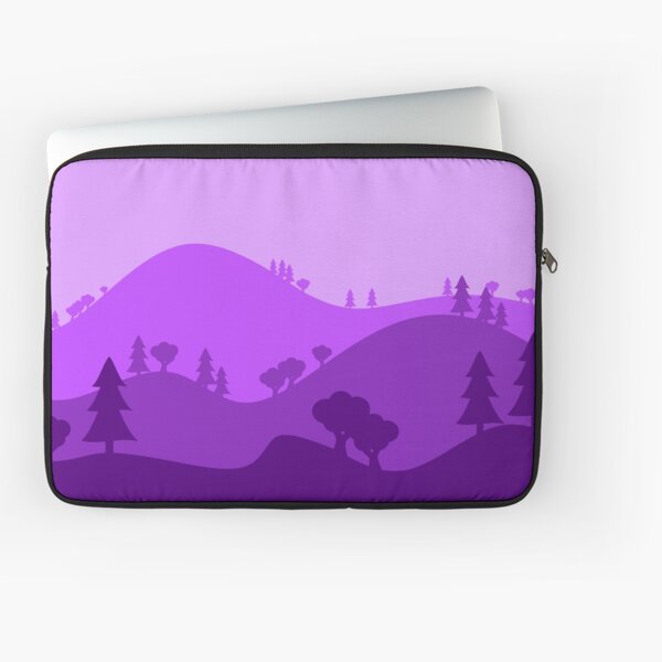 Landscape Blended Purple Laptop Sleeve