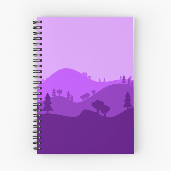 Item preview, Landscape Blended Purple designed and sold by HandDrawnTees.