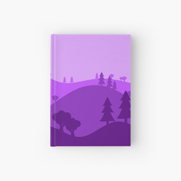 Landscape Blended Purple Hardcover Journal