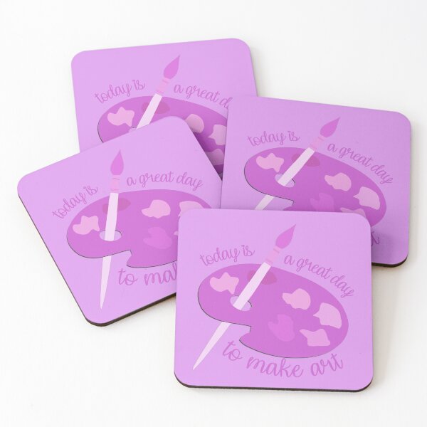 Item preview, Today Is A Great Day To Make Art Purple designed and sold by everything4eva.