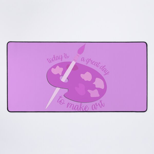 Item preview, Today Is A Great Day To Make Art Purple designed and sold by everything4eva.