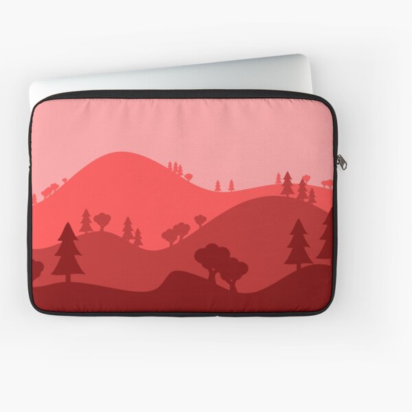 Landscape Blended Red Laptop Sleeve