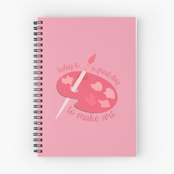 Item preview, Today Is A Great Day To Make Art Pink designed and sold by everything4eva.