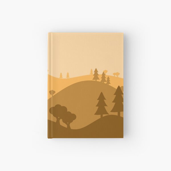Landscape Blended Yellow Hardcover Journal