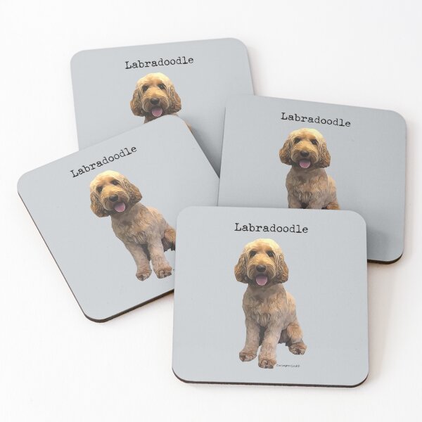Artikelvorschau, Roter Labradoodle-Hund entworfen und verkauft von Happy Dog Doodles.