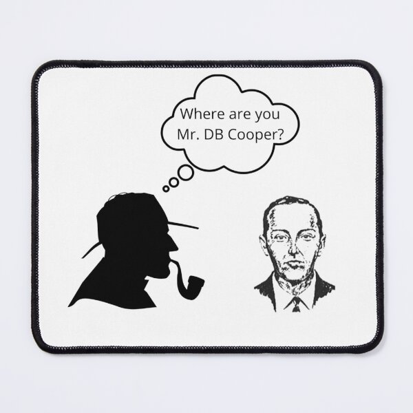 Item preview, Sherlock Holmes looking for DB Cooper designed and sold by aavyanshi.