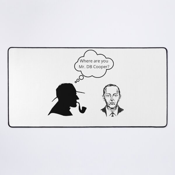 Item preview, Sherlock Holmes looking for DB Cooper designed and sold by aavyanshi.