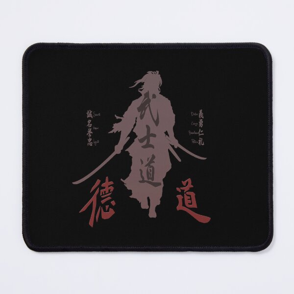 Item preview, Japanese Samurai Warrior Anime bound to Bushido Code in Kanji designed and sold by Tatzki-Design.