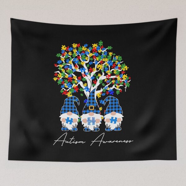 Item preview, Tree Puzzle Gnomies Autism Autism Awareness Month designed and sold by HaaChris-Artis.