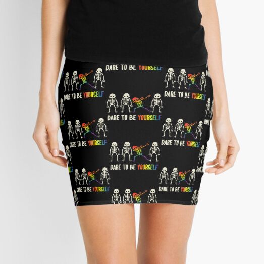 Item preview, Dare To Be Yourself Funny LGBT Pride  designed and sold by TEESBYTINO.