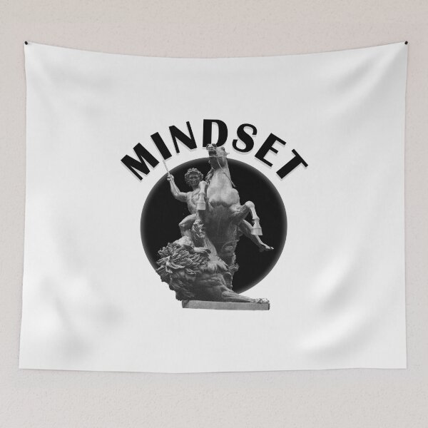 Artikelvorschau, Mindset Vintage Greek Warrior Gym Motivation entworfen und verkauft von designsbyted.