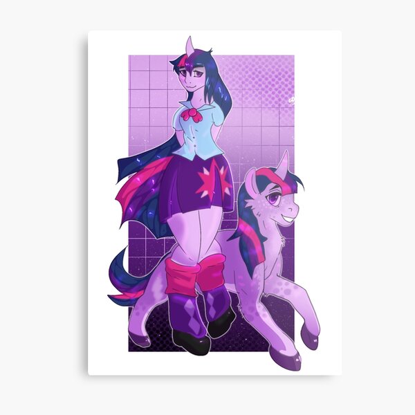 Human Twilight Sparkle Metal Prints for Sale | Redbubble