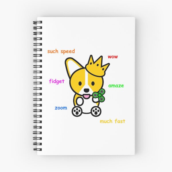 Item preview, Fidget Spinner Corgi Shiba Inu Doge Meme Dog designed and sold by jayrauler.