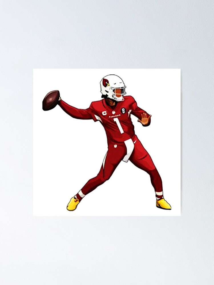 Kyler Murray Arizona Cardinals Football Illustrated Art Poster 