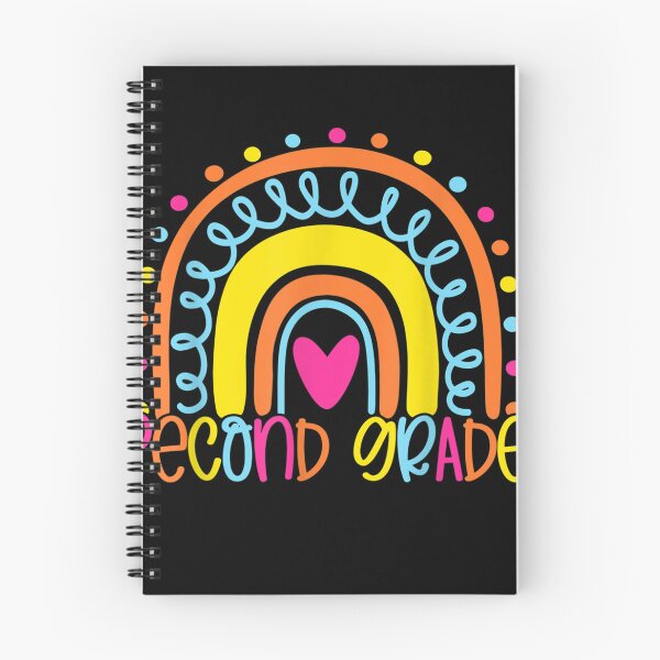 Item preview, Second Grade Rainbow Hello 2nd Grade Teacher Back to School T-Shirt designed and sold by DernWalbert.