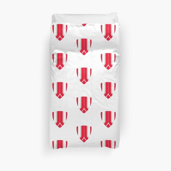 Gunner Shield Club Colours Duvet Cover