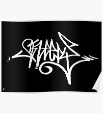 Graffiti Tag - Shleepy Poster