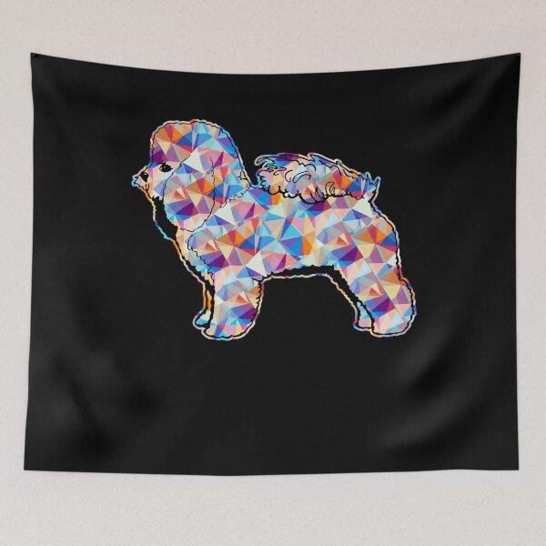Item preview, Cool And Awesome Bichon Frise Geometric designed and sold by UnknownArtistt.