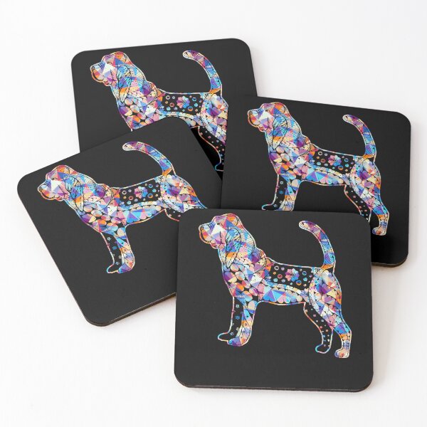 Item preview, Cool And Awesome Bloodhound Geometric designed and sold by UnknownArtistt.