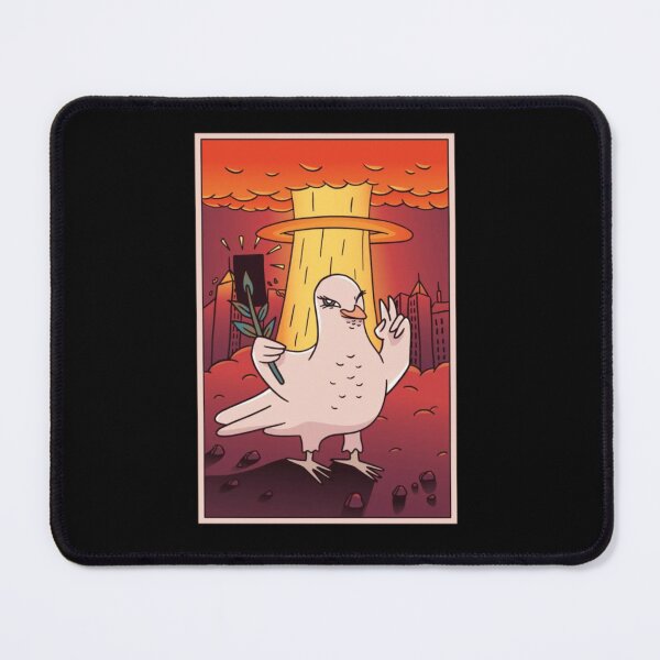 Item preview, Atomic dove apocalypse prevention peace symbol designed and sold by louisabu.