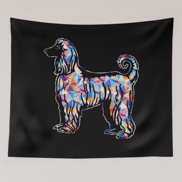 Item preview, Cool And Awesome Afghan Hound Geometric designed and sold by UnknownArtistt.