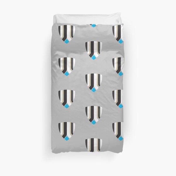 Newcastle Shield Club Colours Duvet Cover