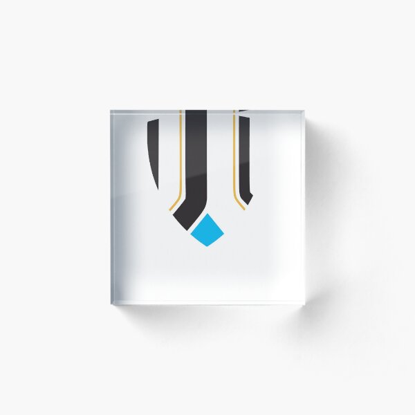 Newcastle Shield Club Colours Acrylic Block