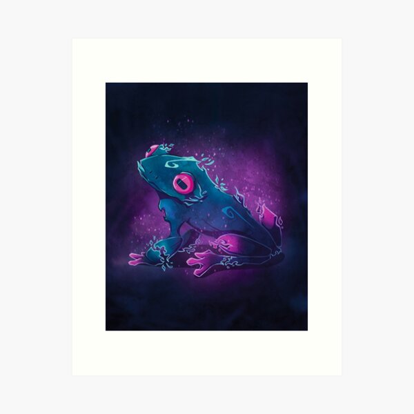 Aperçu de l'œuvre Toxic frog créée et vendue par Ammodyte.