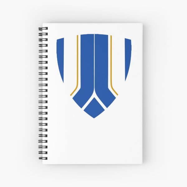 Chelsea Shield Club Colours Spiral Notebook